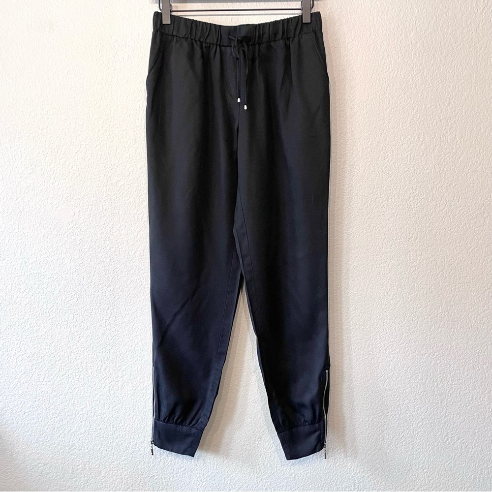 White House Black Market Casual Ankle Zip Jogger Pants